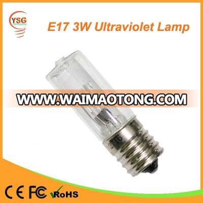 E17 2W 3W self ballast GTL2 GTL3 uvc ultraviolet Germicidal lamp