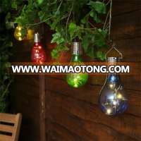 Colorful Party decor led bulb light solar garden lights