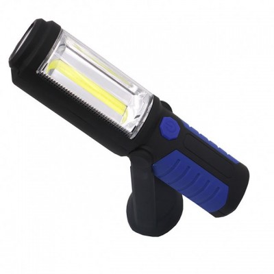 Portable USB Rechargeable COB LED FlashLight Super Bright Pocket Work Lamp Inspection Lights Magnet Torch Chip Flash Light