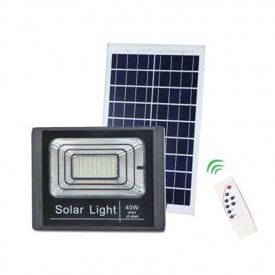 High Intensity PIR Movement Detector Solar Powered Flood Light With Motion Sensor