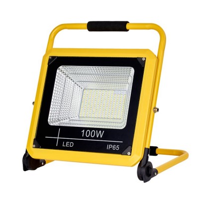 CE RoHS Portable Foldable Emergency LED Rechargeable Work Lights, High Lumens Battery Backup LED Rechargeable Flood Light