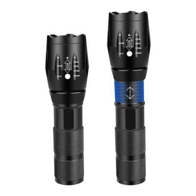 Ultra Bright Torch T6 Camping Light 5 Switch Modes Waterproof Zoomable Led flashlight